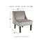 Janesley - Taupe - Accent Chair-Washburn's Home Furnishings