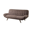 Janet - Tufted Sofa Bed With Adjustable Armrest - Brown-Washburn's Home Furnishings