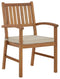 Janiyah - Light Brown - Arm Chair (2/cn)-Washburn's Home Furnishings