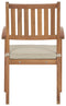 Janiyah - Light Brown - Arm Chair (2/cn)-Washburn's Home Furnishings