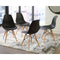 Jaspeni - Black/natural - Dining Chair (set Of 4)-Washburn's Home Furnishings