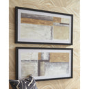 Jaxley - Light Brown - Wall Art Set (2/cn)-Washburn's Home Furnishings