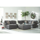 Jayceon - Steel - Oversized Accent Ottoman-Washburn's Home Furnishings