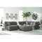 Jayceon - Steel - Oversized Accent Ottoman-Washburn's Home Furnishings