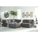 Jayceon - Steel - Oversized Accent Ottoman-Washburn's Home Furnishings