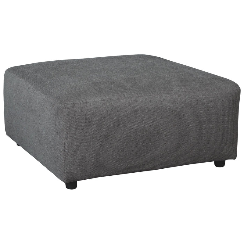 Jayceon - Steel - Oversized Accent Ottoman-Washburn's Home Furnishings