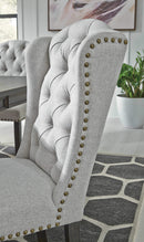 Jeanette - Linen - Dining Chair (set Of 2)-Washburn's Home Furnishings