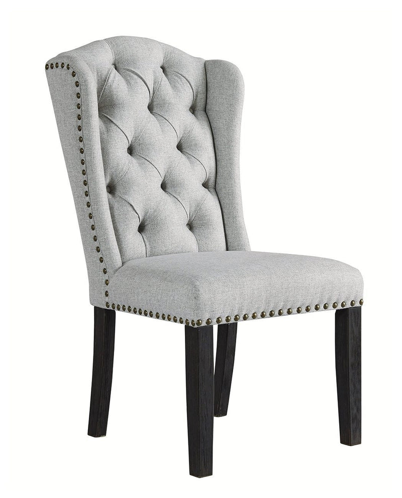 Jeanette - Linen - Dining Chair (set Of 2)-Washburn's Home Furnishings