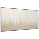 Jennaya - Tan/white - Wall Art-Washburn's Home Furnishings