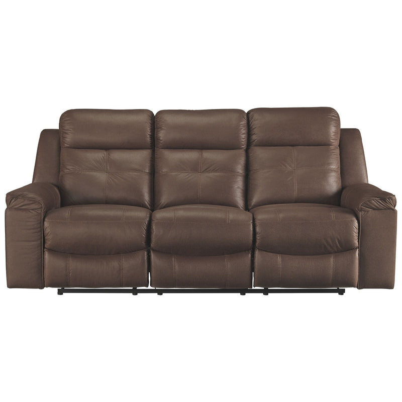 Jesolo - Coffee - Reclining Sofa-Washburn's Home Furnishings