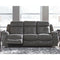 Jesolo - Dark Gray - Reclining Sofa-Washburn's Home Furnishings