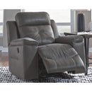 Jesolo - Dark Gray - Rocker Recliner-Washburn's Home Furnishings