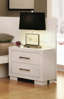 Jessica - Nightstand Back Panel - White-Washburn's Home Furnishings