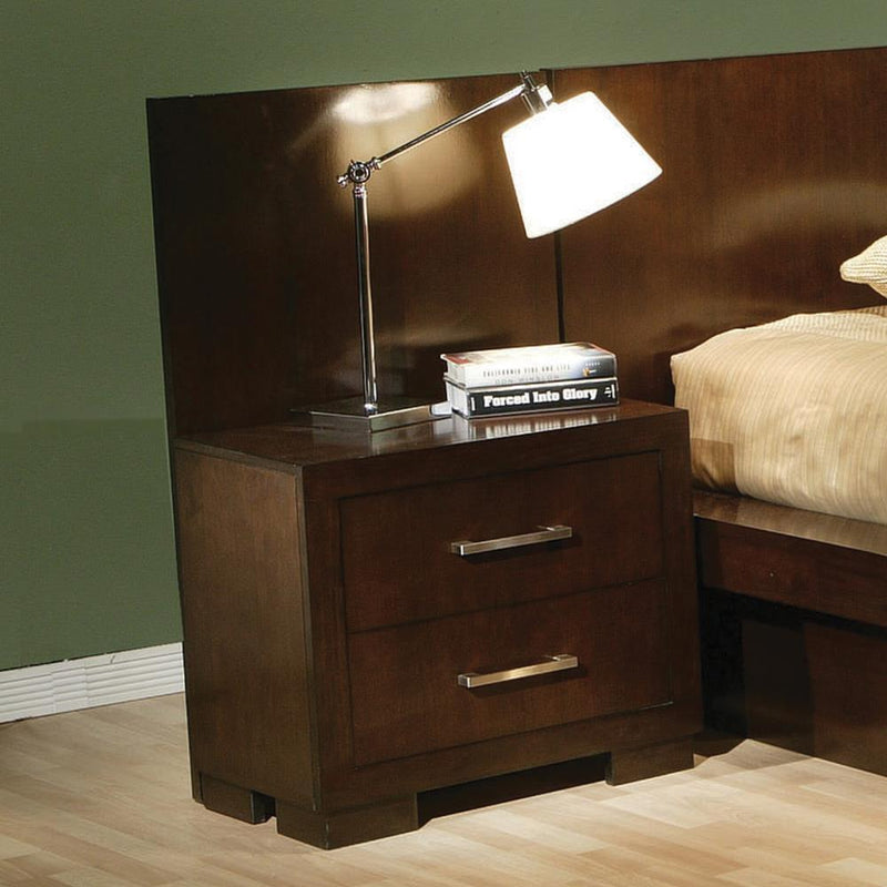 Jessica - Nightstand - Brown-Washburn's Home Furnishings