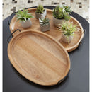 Jocelyne - Brown/black - Tray Set (2/cn)-Washburn's Home Furnishings