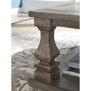 Johnelle - Gray - Rectangular Cocktail Table-Washburn's Home Furnishings