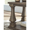 Johnelle - Gray - Rectangular End Table-Washburn's Home Furnishings