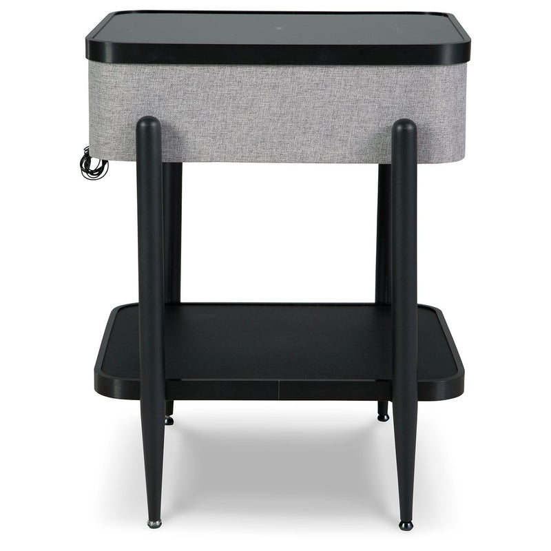 Jorvalee - Gray/black - Accent Table-Washburn's Home Furnishings