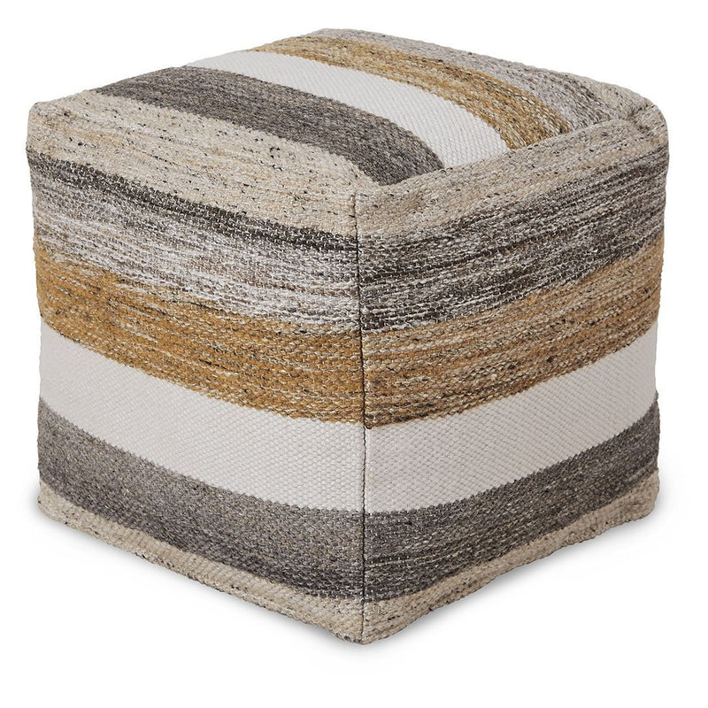 Josalind - Multi - Pouf-Washburn's Home Furnishings