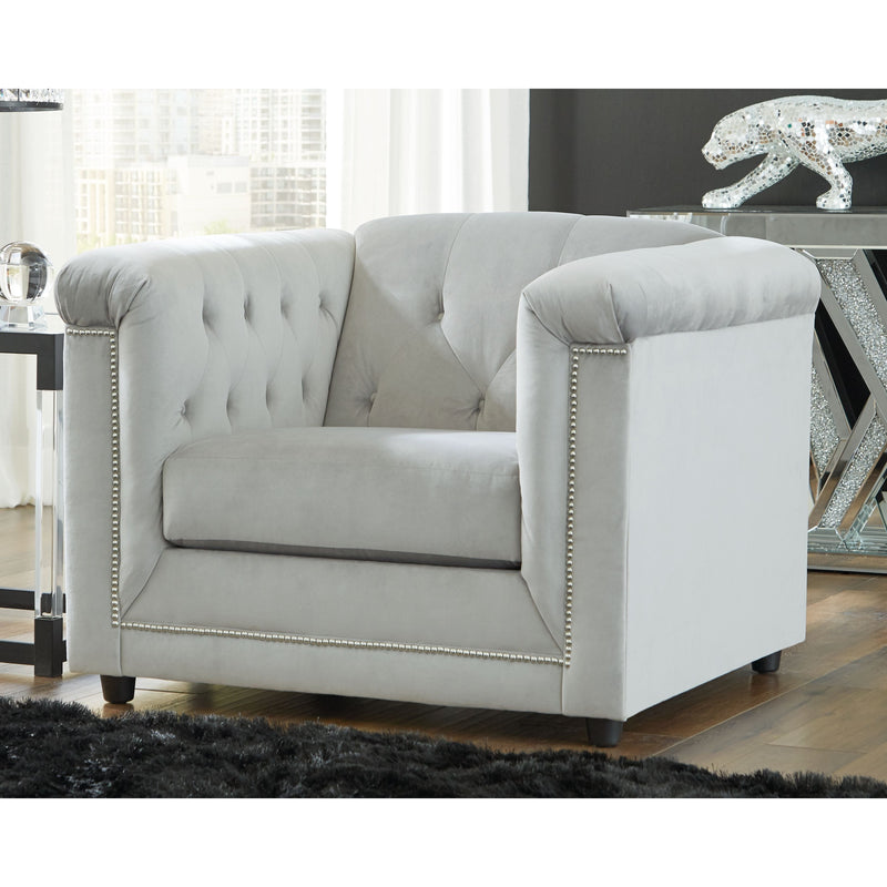 Josanna - Gray - Chair-Washburn's Home Furnishings