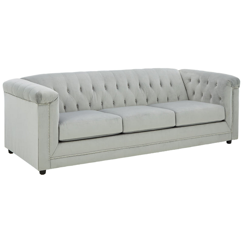 Josanna - Gray - Sofa-Washburn's Home Furnishings