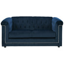 Josanna - Navy - Loveseat-Washburn's Home Furnishings