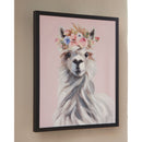 Josie - Pink/white/gray - Wall Art-Washburn's Home Furnishings