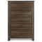 Juararo - Dark Brown - Five Drawer Chest-Washburn's Home Furnishings