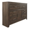 Juararo - Dark Brown - Six Drawer Dresser-Washburn's Home Furnishings