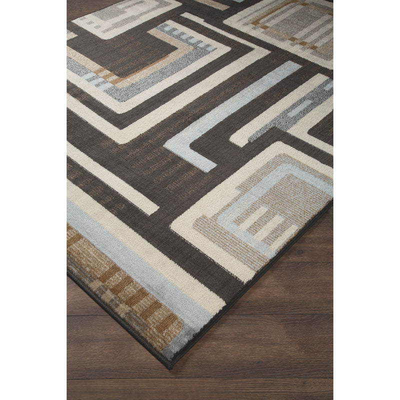 Juhani - Brown - Large Rug-Washburn's Home Furnishings