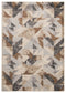 Jun - Brown - Medium Rug-Washburn's Home Furnishings