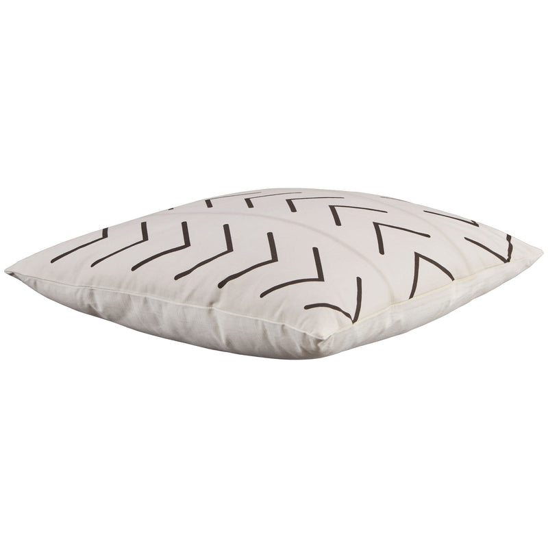 Kallan - White/black - Pillow (4/cs)-Washburn's Home Furnishings