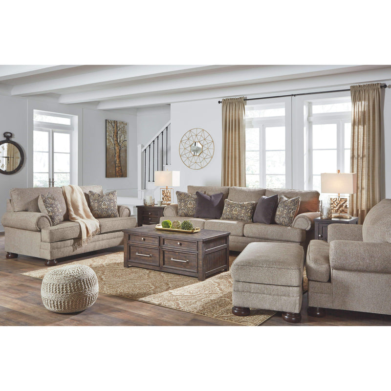 Kananwood - Oatmeal - 2 Pc. - Chair And A Half With Ottoman-Washburn's Home Furnishings