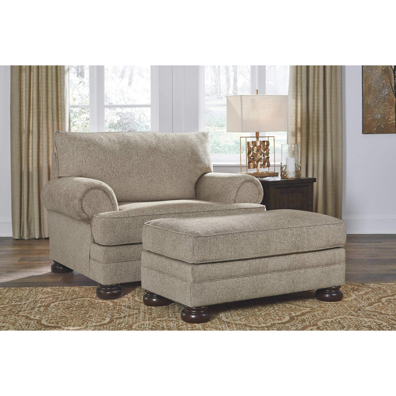 Kananwood - Oatmeal - 2 Pc. - Chair And A Half With Ottoman-Washburn's Home Furnishings