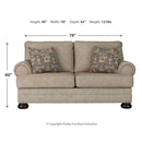 Kananwood - Oatmeal - Loveseat-Washburn's Home Furnishings