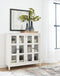 Kanwyn - Whitewash - Accent Cabinet-Washburn's Home Furnishings