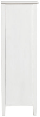 Kanwyn - Whitewash - Accent Cabinet-Washburn's Home Furnishings