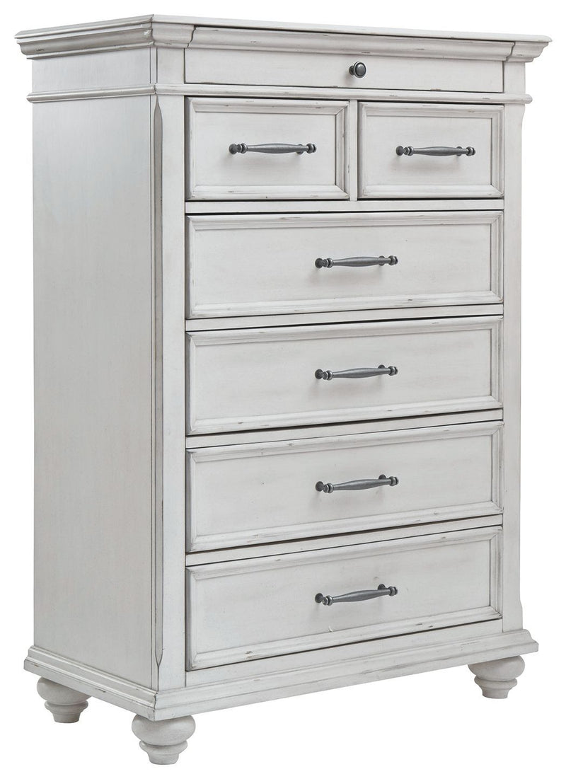 Kanwyn - Whitewash - Chest-Washburn's Home Furnishings