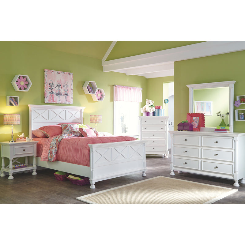 Kaslyn - White - Five Drawer Chest-Washburn's Home Furnishings