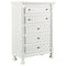 Kaslyn - White - Five Drawer Chest-Washburn's Home Furnishings