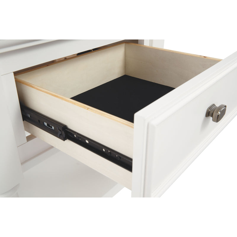 Kaslyn - White - One Drawer Night Stand-Washburn's Home Furnishings