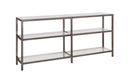 Kate - 2-tier Bookcase - Gray-Washburn's Home Furnishings