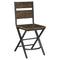 Kavara - Medium Brown - Barstool-Washburn's Home Furnishings