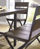 Kavara - Medium Brown - Double Barstool (1/cn)-Washburn's Home Furnishings