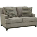 Kaywood Loveseat in Granite-Washburn's Home Furnishings