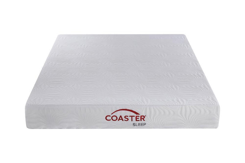 Keegan 8" Mattress - Queen Mattress - White-Washburn's Home Furnishings