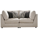 Kellway - Bisque - Wedge 2 Pc Sectional-Washburn's Home Furnishings