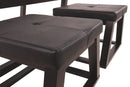 Kelton - Espresso - Cocktail Tbl W/2 Stools (3/cn)-Washburn's Home Furnishings