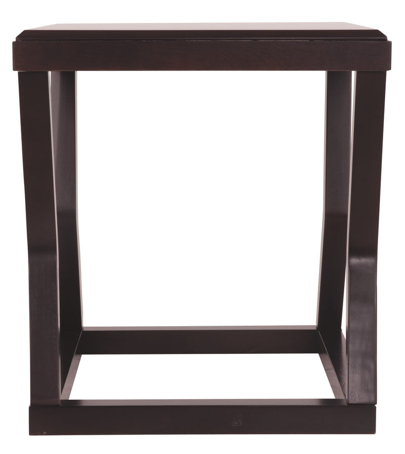 Kelton - Espresso - Rectangular End Table-Washburn's Home Furnishings