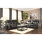 Kempten - Black - Reclining Sofa-Washburn's Home Furnishings